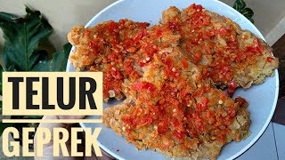 Resep ayam geprek terbaru & ayam saos telur asin Ala Anak kost. 