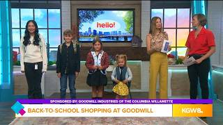 Buying back-to-school clothes is easy on your wallet when you shop at Goodwill