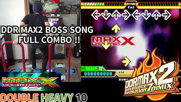 HN!! DDR MAX 2 , MAXX UNLIMITED / DOUBLE HEAVY10(EDP 15)