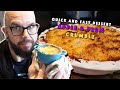 How to make Apple & Plum CRUMBLE | Quick, easy & simple British dessert recipe