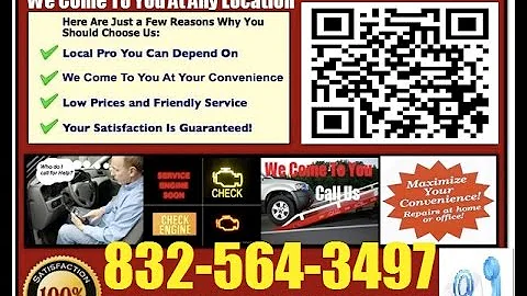 Mobile Mechanic Baytown TX 832-564-3497 Auto Car Repair Service