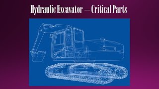 60  Hydraulic Excavator  Part3, Hydraulic Circuit Parts
