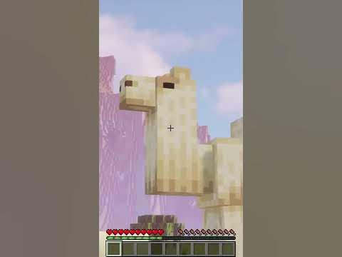 MINECRAFT - HOW TO SPAWN A CAMEL! #shorts - YouTube