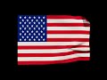 4K 100% Royalty-Free Stock Footage | United States of America Flag Waving | No Copyright Video