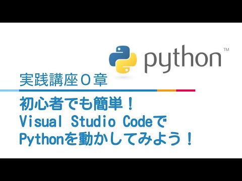 初心者でも簡単！Visual Studio CodeでPythonを動かしてみよう！【Python実践講座0章】