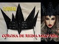 TUTORIAL - 👑  CORONA de la REINA MALVADA / Evil Queen Crown tutorial | auroramakeup