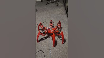 RB-Hexapod operation test (Greeting) #diy #automobile #diyrccar #3dprinting #esp32cam #esp32project