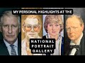 My highlights at the national portrait gallery london