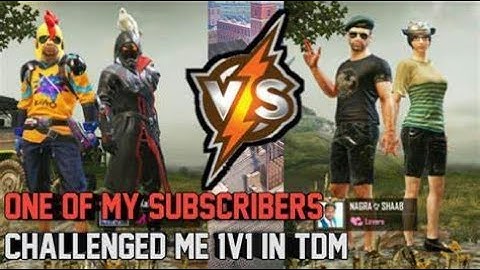 One random player challenge me for tdm || 1v1 M24 || bgmi ||