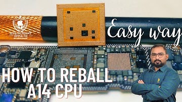 A14 cpu reball new way #cpu #mobile_repairing  #new_gadget