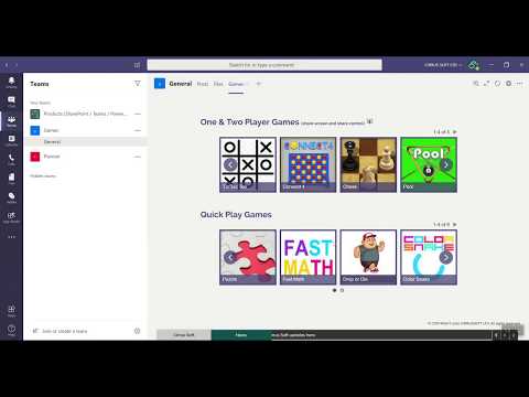 Game for Microsoft Teams