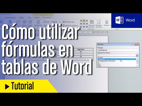 Video: Cómo Insertar Una Fórmula En Microsoft Word