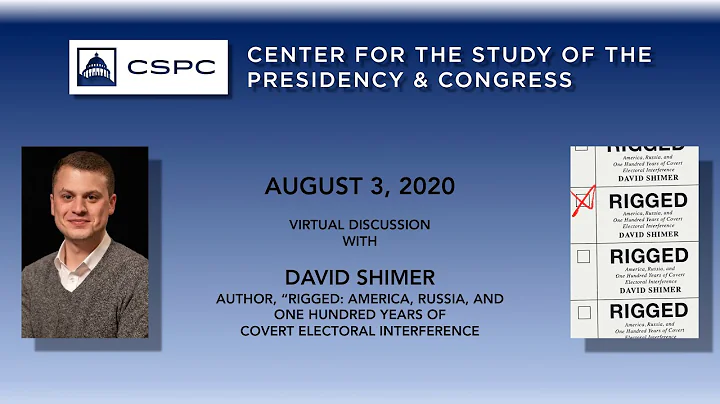 Covert Electoral Interference: Discussion with Dav...