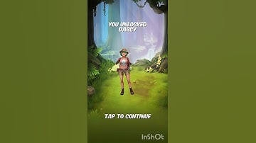 Unlocking Darcy :Endless Run Jungle Escape 2 #shorts