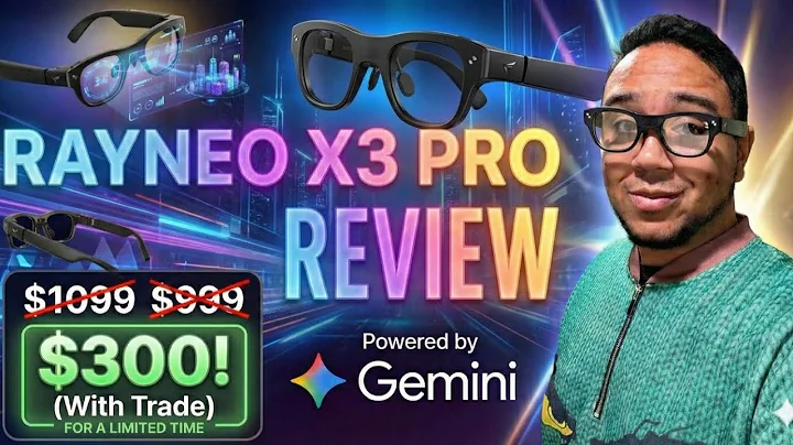 The Best Smart Glasses Deal of 2025? ($300 RayNeo X3 Pro)