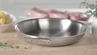 All-Clad® d5 Brushed Stainless Steel Skillets