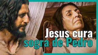 Jesus cura a sogra de Simão Pedro (Cena de The Chosen)