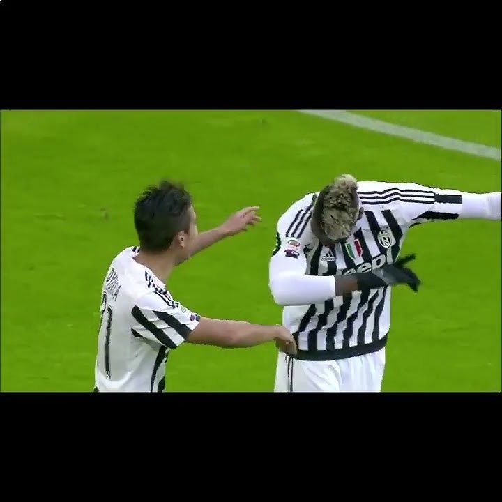 Pogba e Dybala fanno un dab