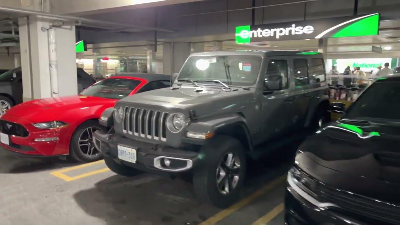 National Car Rental, Enterprise, Alamo Toronto Airport (YYZ) May 28