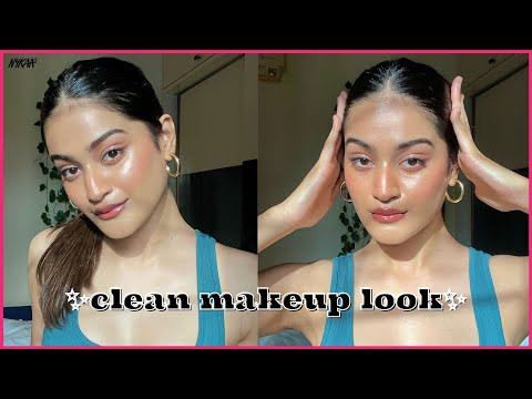 Beginner Friendly ✨ Clean Beauty Makeup Look✨ Ft. @Nishka Bhura  | Nykaa