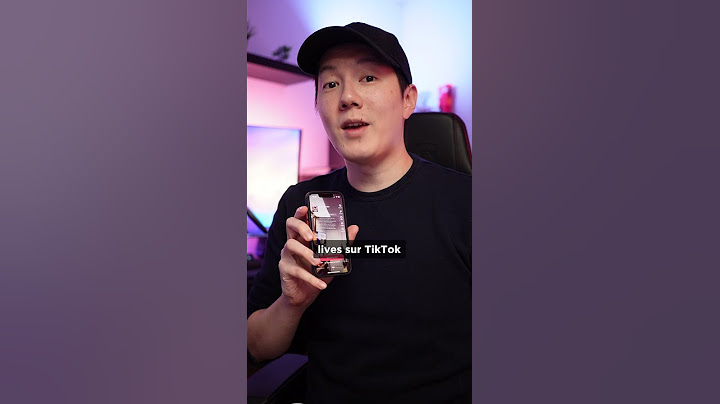 Tuto faire un live sur TikTok
