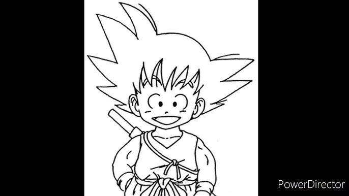 Dibujos para colorear |como dibujar a goku| dragón ball| - YouTube dibujos-para-colorear-como-dibujar-a-goku-drag-n-ball-youtube