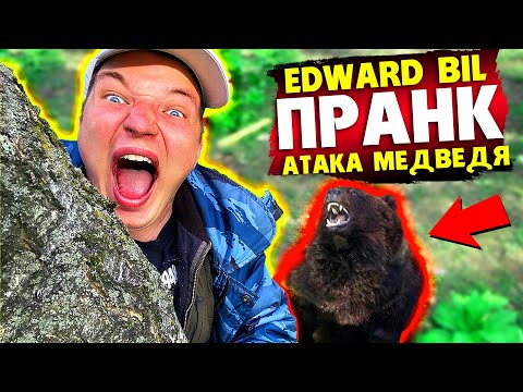 EDWARD BIL / НАПАДЕНИЕ МЕДВЕДЯ НА ЧЕЛОВЕКА - ПРАНК / Реакция ЛЮДЕЙ