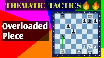 Overloaded Piece | Thematic Tactics | Explained in only 4 mins!