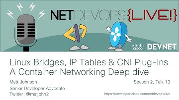 Linux Bridges, IP Tables, and CNI Plug-Ins - A Container Networking Deepdive