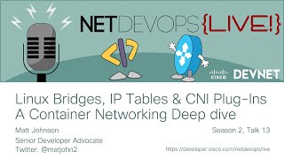 Linux Bridges, IP Tables, and CNI PlugIns  A Container Networking Deepdive