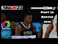 NBA 2k23 Mods To 2k26 Part 26 Updated Roster High Set 720p Winlator Cmod v13.1.1 Android Offline