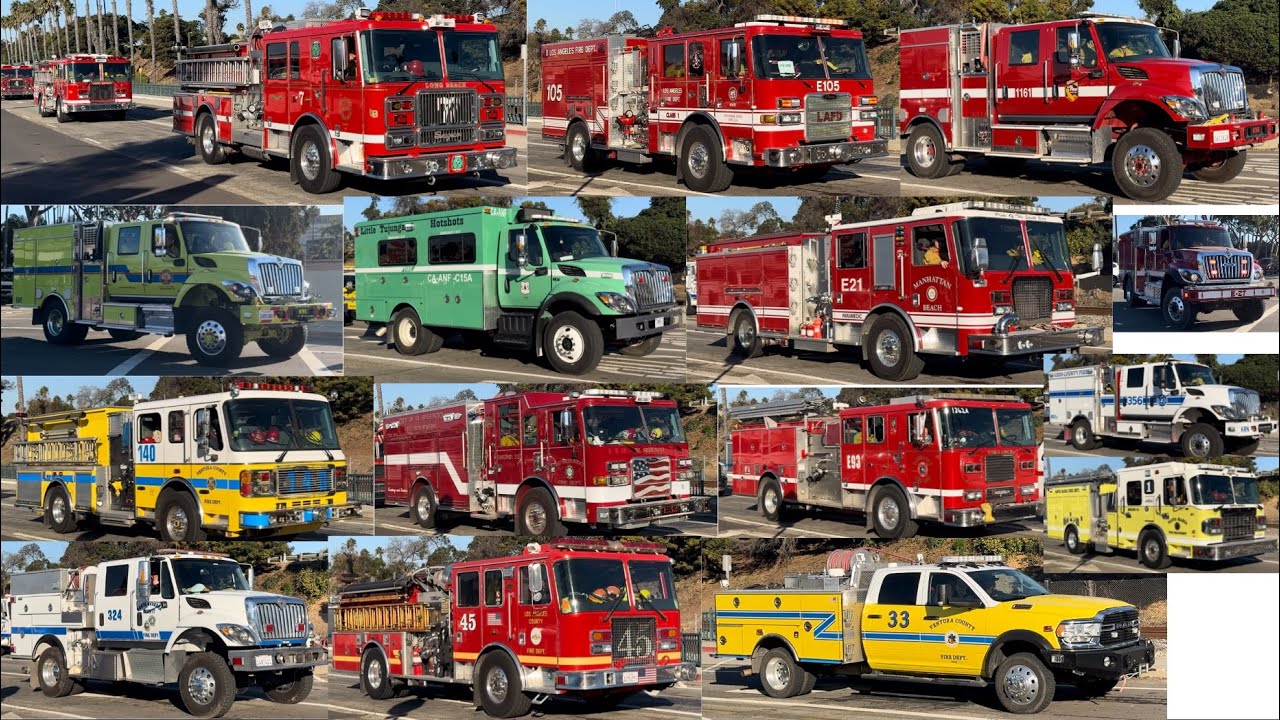 *300+ UNITS* LOTS of SoCal, Central, CALFIRE & VCFD Responding to the Mountain Fire!