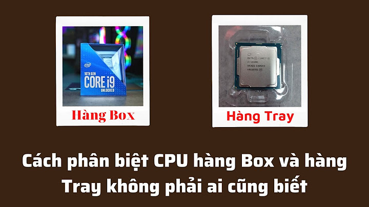 So sánh cpu hãng và cpu tray năm 2024