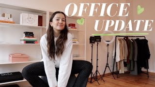 ANOTHER APARTMENT UPDATE | My Office/Studio :)