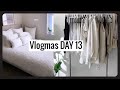 VLOGMAS DAY 13 | a typical sunday - cleaning, closet clean out (again) & jamaican food