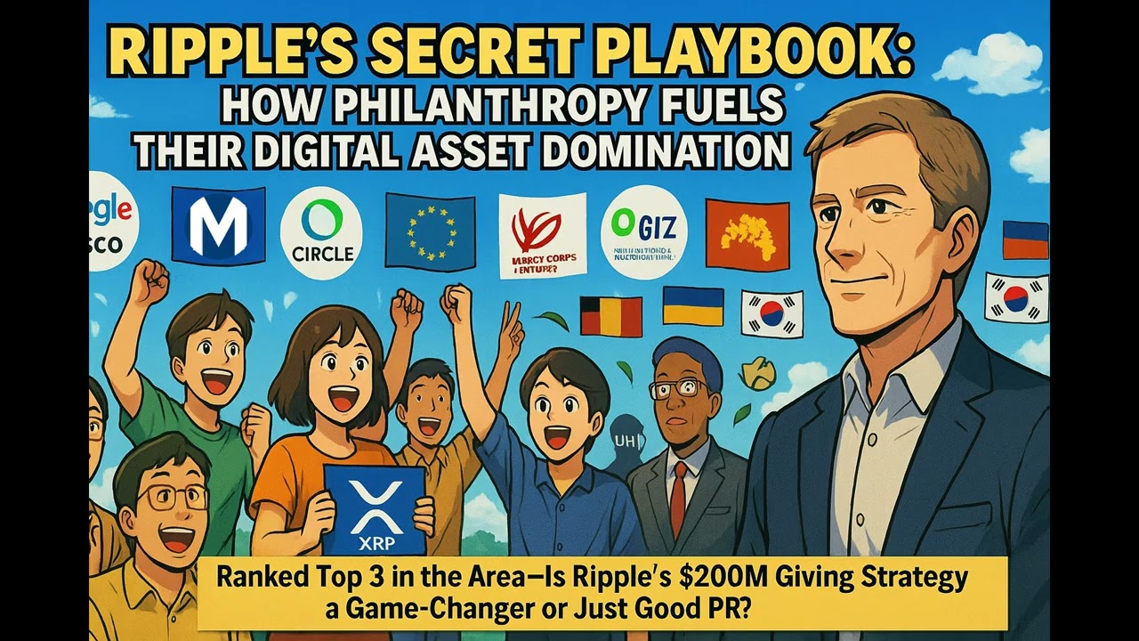 Ripple’s $200M Secret: Is Philanthropy Ripple’s Ultimate Competitive Advantage in Crypto?