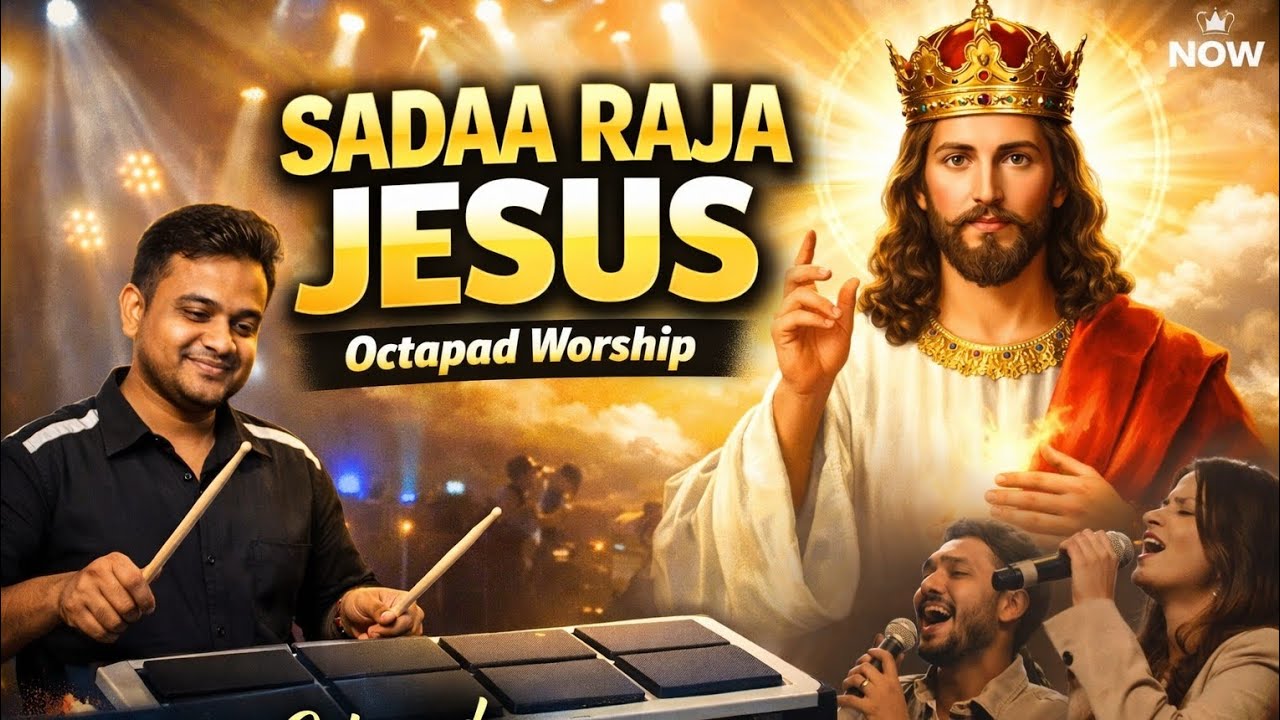 Sada Raja Jesus Song | Octapad Cover | Christian Worship Music