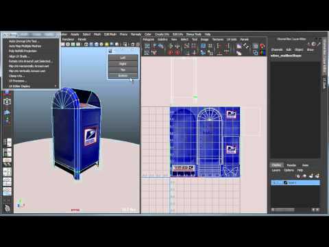 Maya Bonus Tools - Align UV Shells