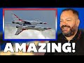 Usaf thunderbirds shows its insane ability reaction  office blokes react