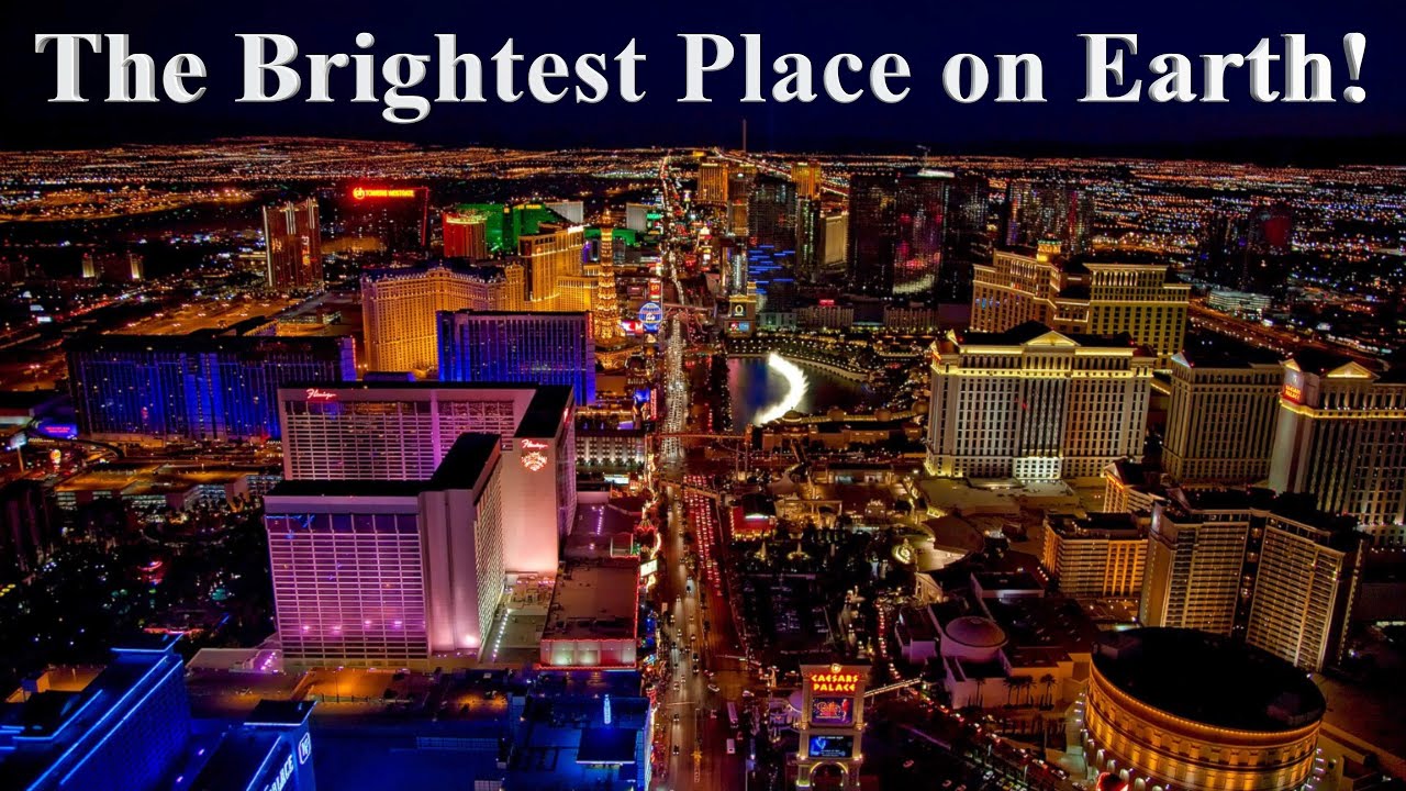 The Las Vegas Strip at Night (4k Drone Tour) YouTube