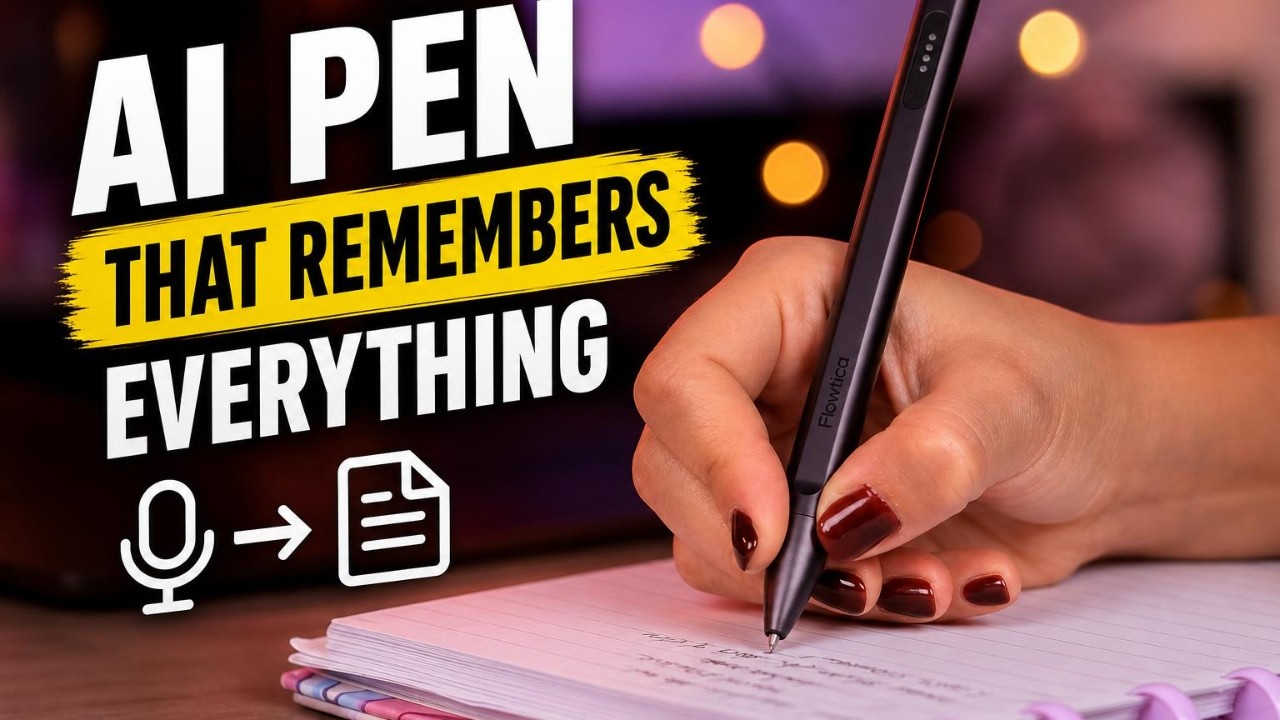 Flowtica Scribe AI Pen Review | Records, Transcribes & Summarizes Meetings