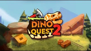 Dino Quest 2: 3D Dinosaur Game (by Tapps Games - Jogos Eletronicos) IOS Gameplay Video (HD) screenshot 1