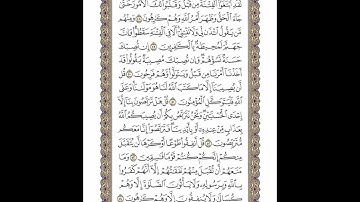 الوجه 195 من القرآن مكرر ١٠ مرات مع الآيات | سورة التوبة | الشيخ خليفة الطنيجي