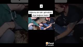 OĞLUMU DIRI DIRI GOMDULER DIYE BAGIRAN KADIN 😢😢😢 Resimi