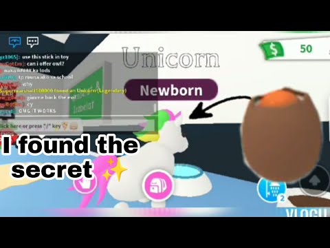 How to get unlimited unicorns from cracked eggs 100% working #adopt me ...