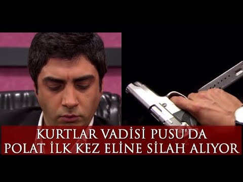 Kurtlar Vadisi Pusu'da Polat ilk kez eline silah alıyor. [HD]