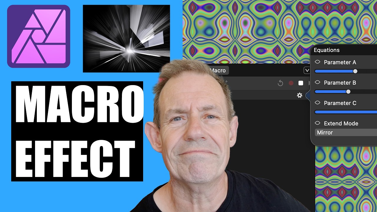 Edit Effects In Macros In Affinity Photo | How To Tutorial | Equations ...