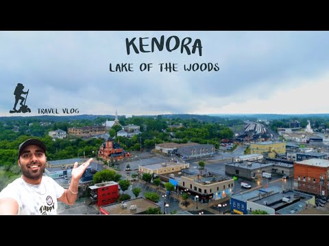 Canada Road Trip || Kenora Town Ontario || Part - 1