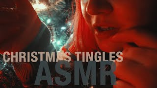 ASMR Christmas Tingles • Scratching, Touching Christmas Decorations and Tree