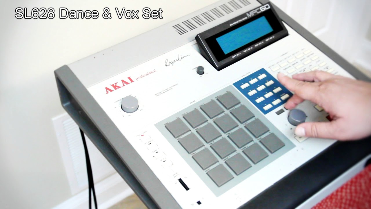 A few classic AKAI MPC disks - YouTube